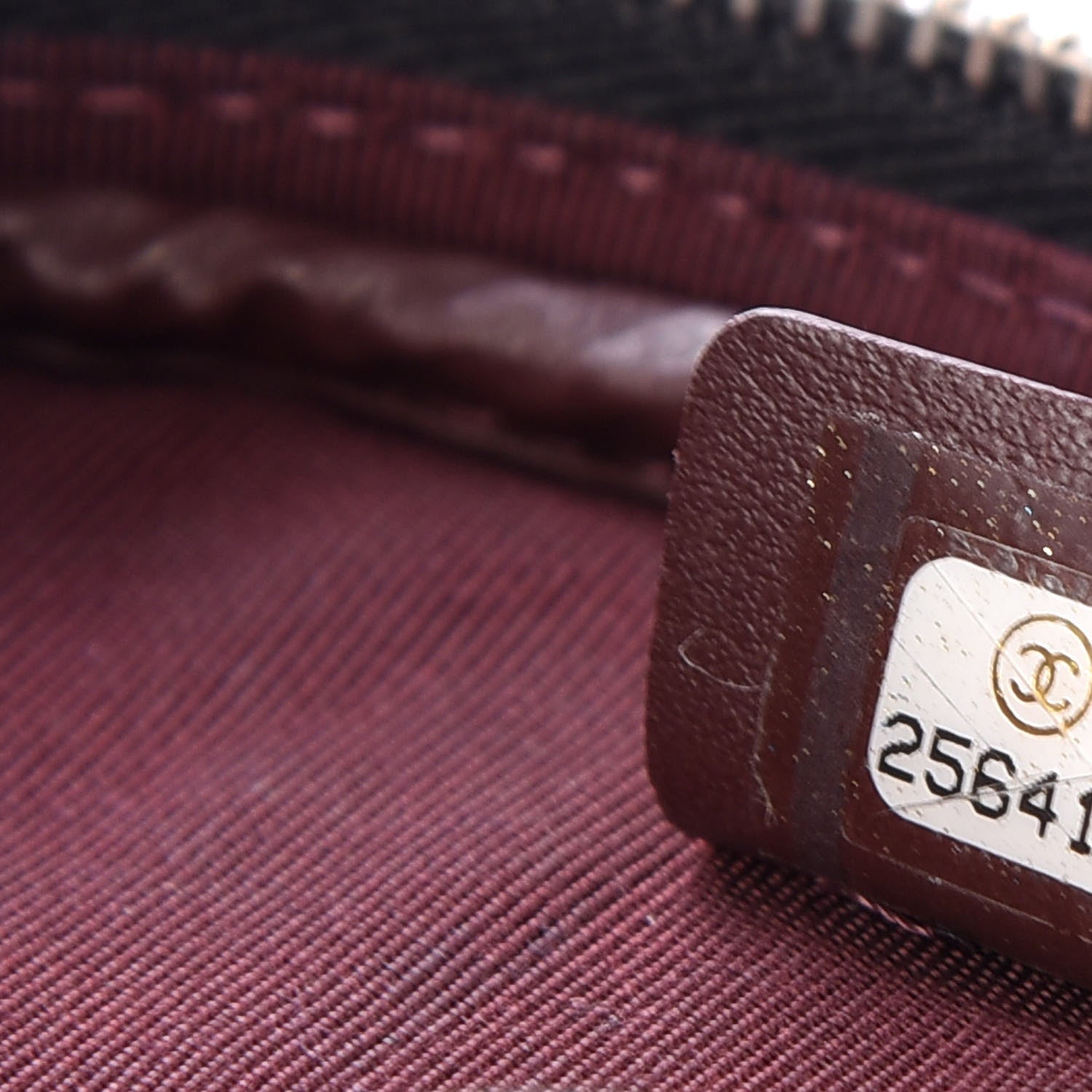 Chanel Caviar Quilted Zip Around Classic Coin Purse Black 7 of 8