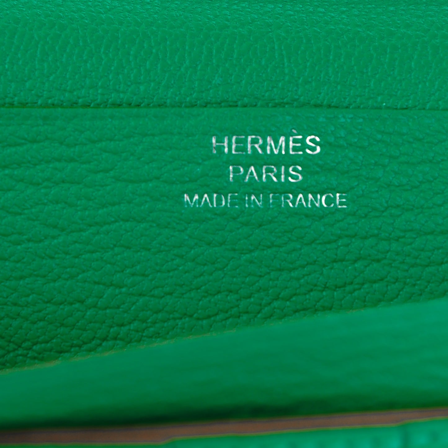 Chevre Mysore Bearn Gusset Wallet Menthe