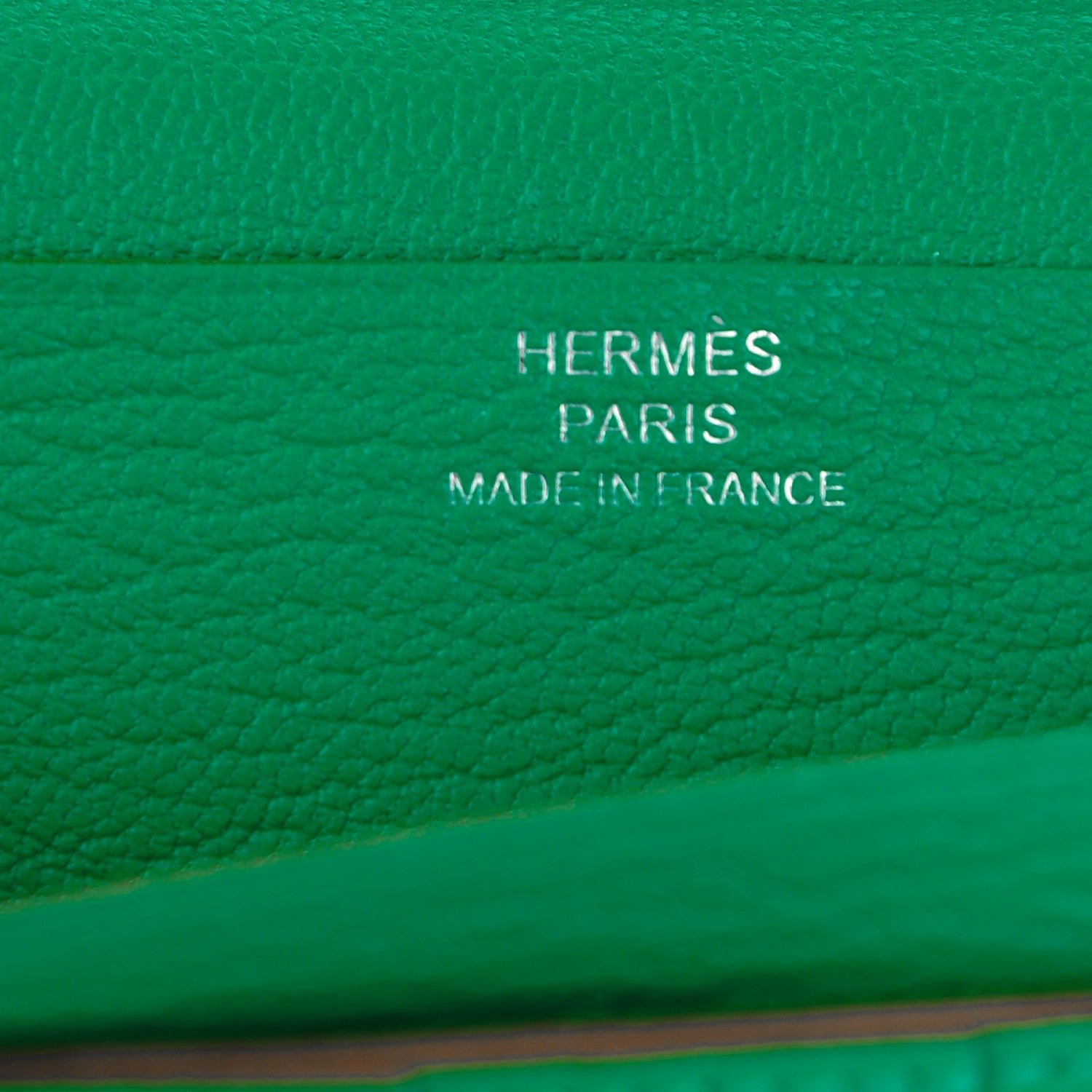 Hermes Chevre Mysore Bearn Gusset Wallet Menthe 6 of 7