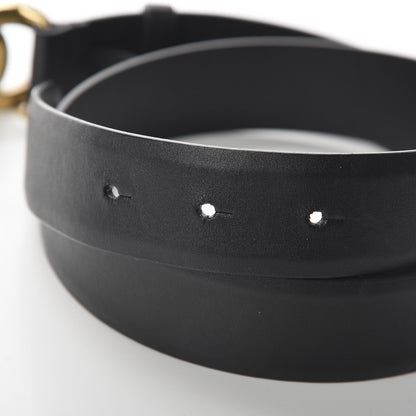 Chanel Calfskin CC Chain Belt 75 30 Black 3 of 6