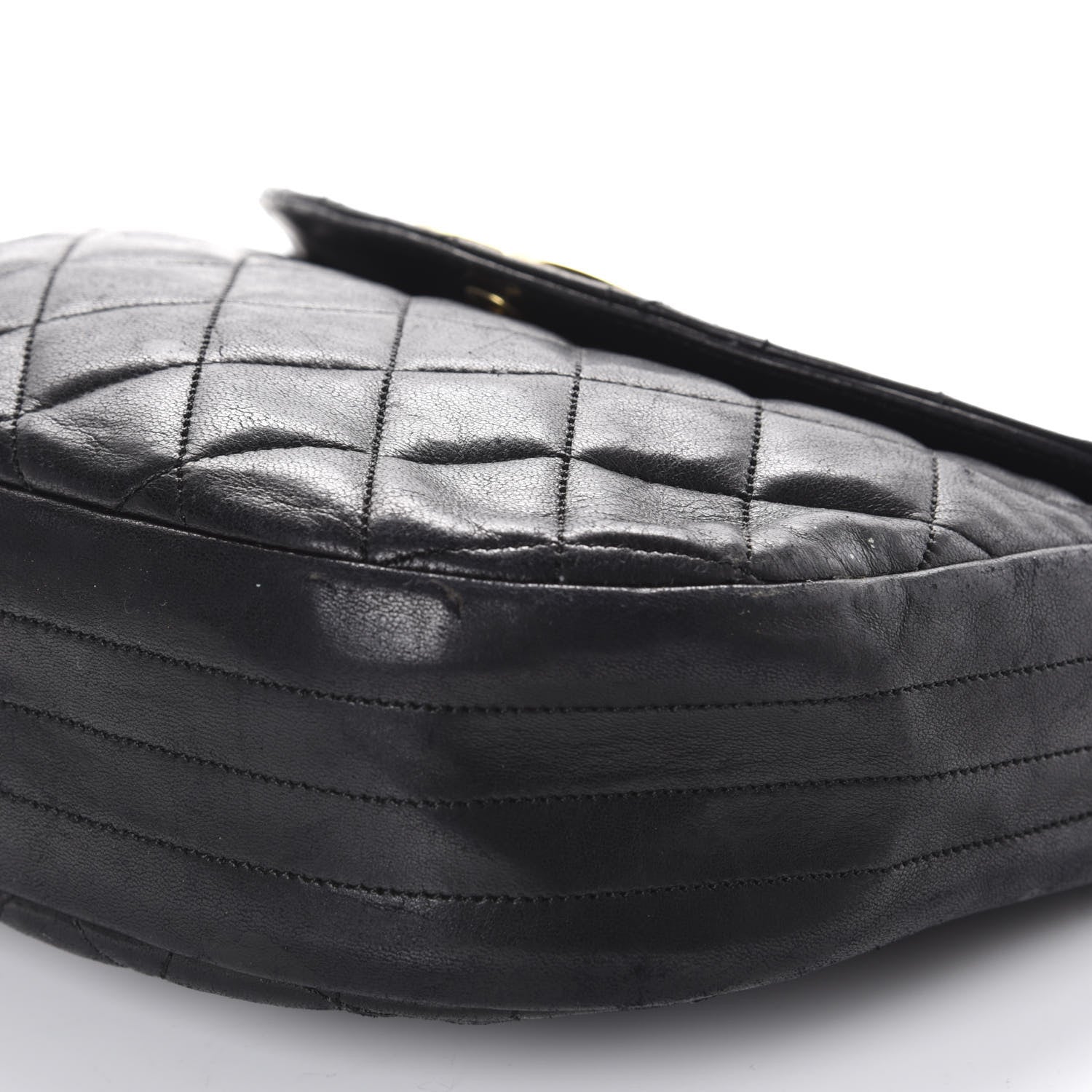 Chanel Quilted Lambskin Small Single Flap Black 7 of 18