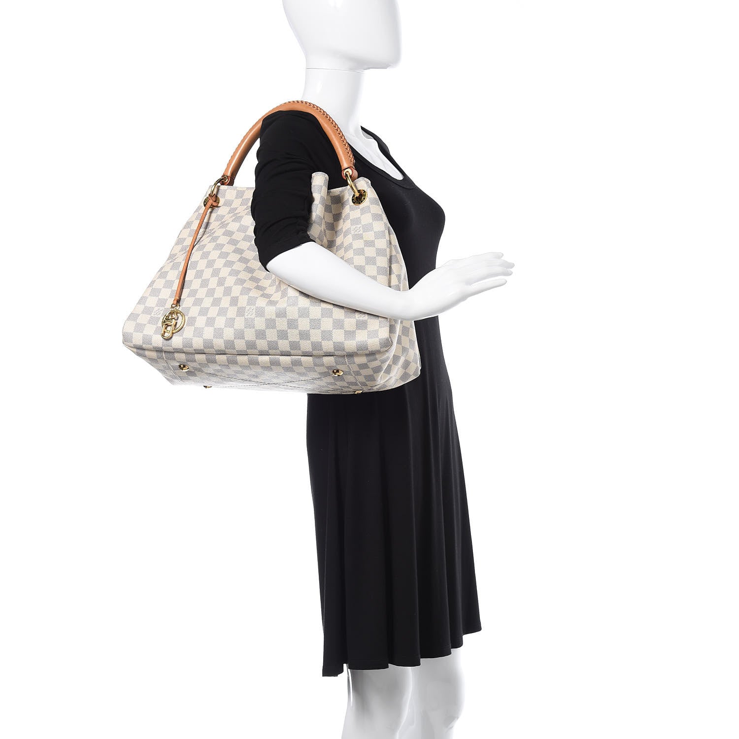Louis Vuitton Damier Azur Artsy MM 2 of 14
