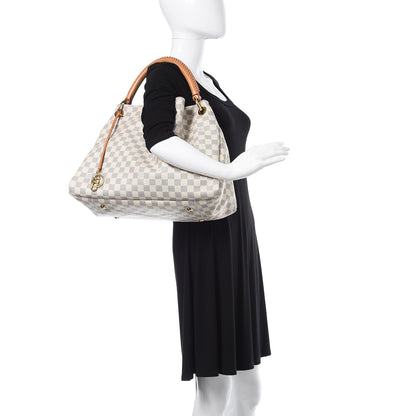 Louis Vuitton Damier Azur Artsy MM 2 of 14