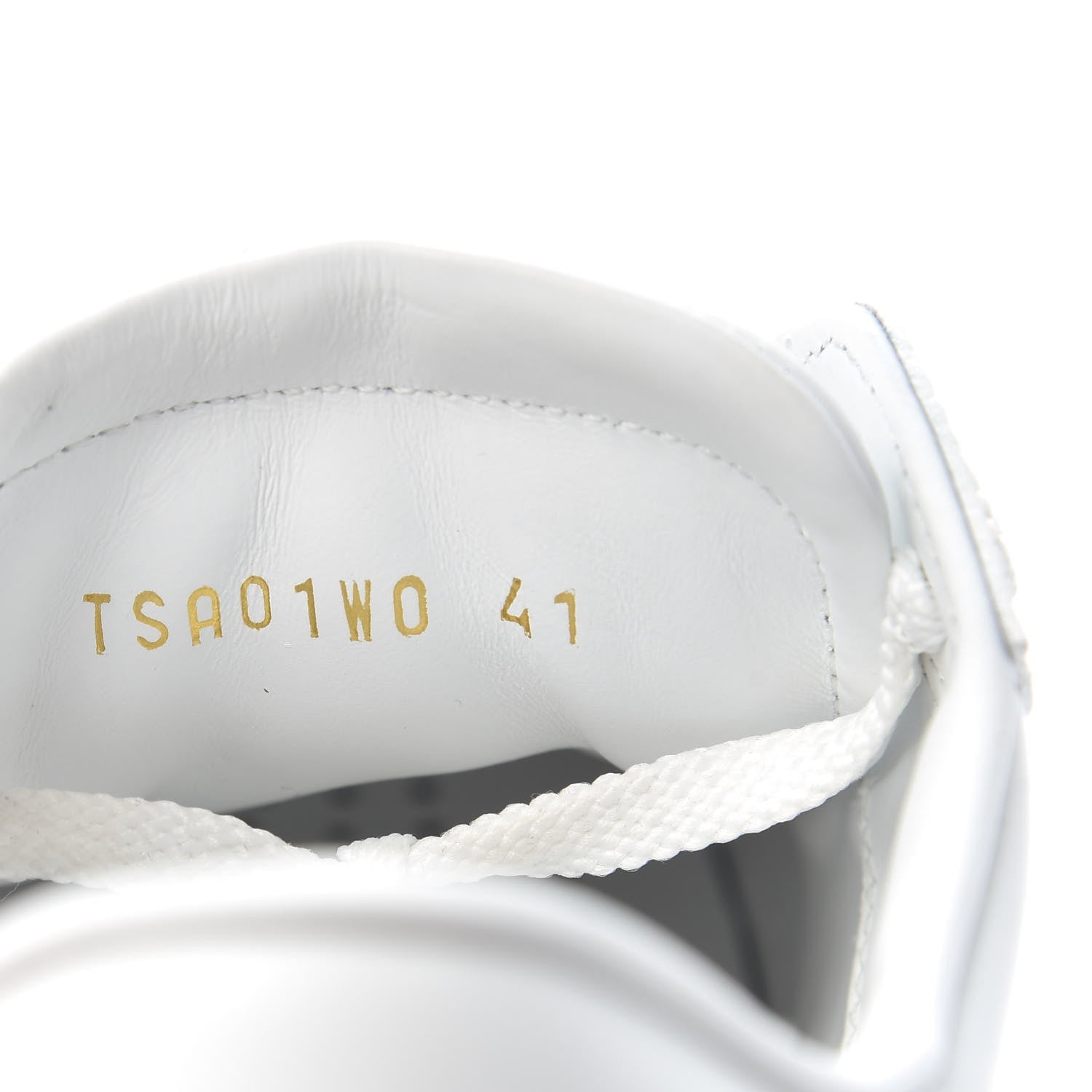 Valentino Garavani X UNDERCOVER Calfskin Womens Untitled Rockstud Open Sneakers 41 White 9 of 10
