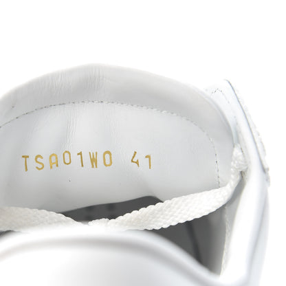 Valentino Garavani X UNDERCOVER Calfskin Womens Untitled Rockstud Open Sneakers 41 White 9 of 10