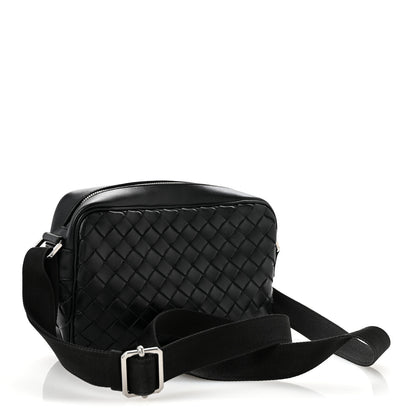 Bottega Veneta Nappa Intrecciato Small Classic Camera Bag Black 3 of 14