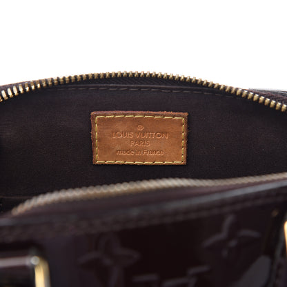 Louis Vuitton Vernis Alma BB Amarante 5 of 10