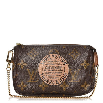 Louis Vuitton Monogram Complice Trunks and Bags Mini Pochette Accessories Beige 1 of 8