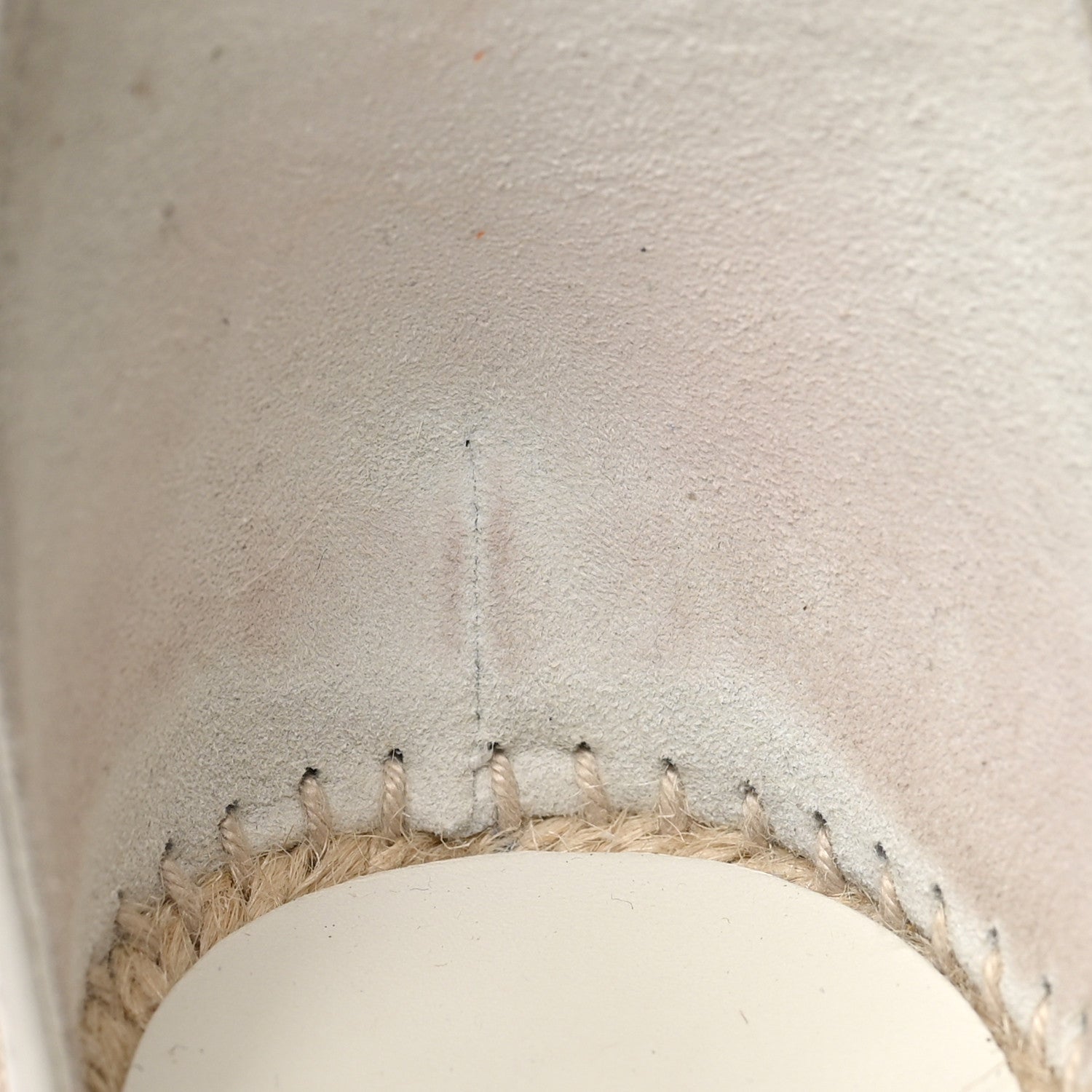 Hermes Calfskin Tipoli Espadrille Wedges 37 White 9 of 10