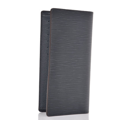 Louis Vuitton Epi Brazza Wallet Navy 3 of 7