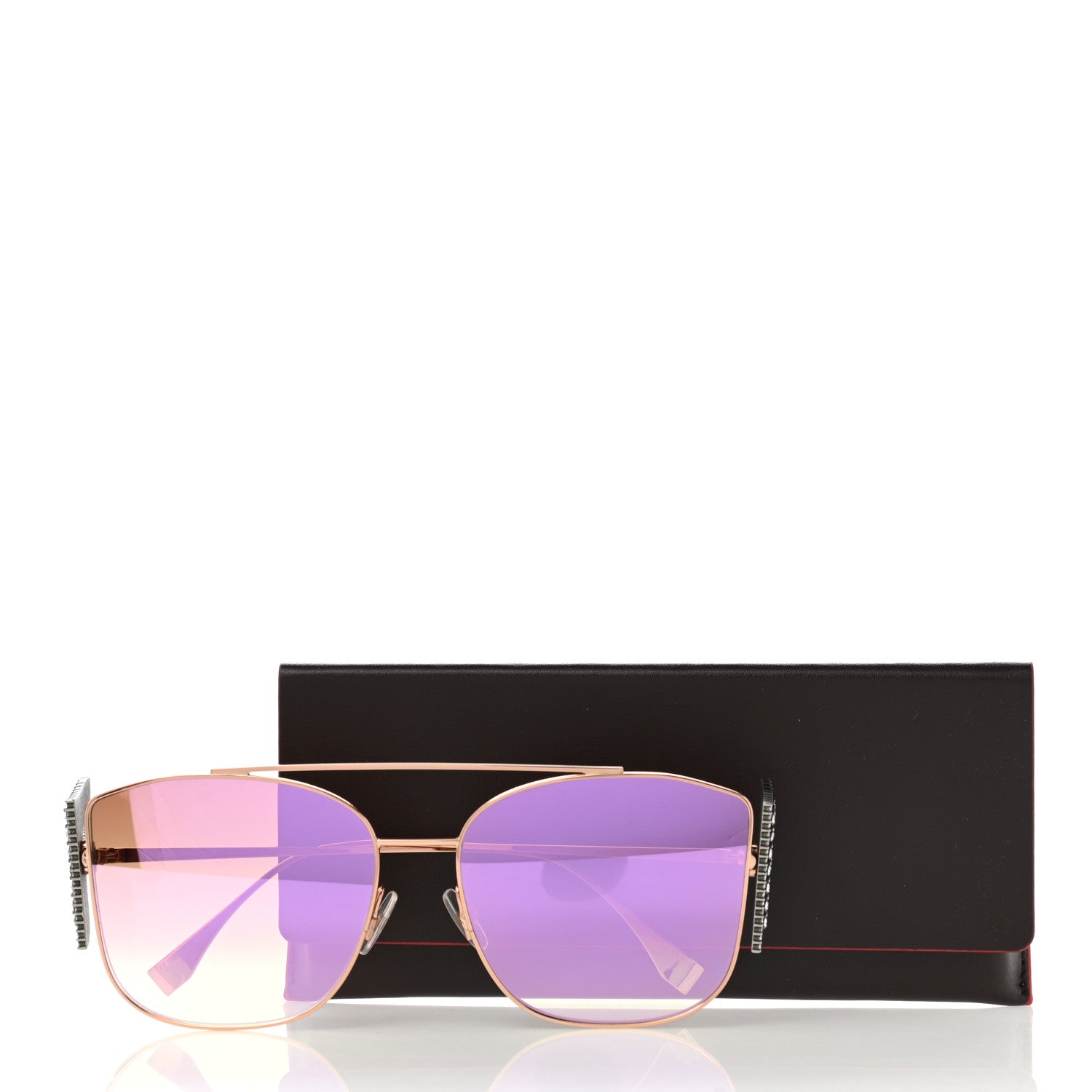 Fendi Crystal Freedom Sunglasses FF 0380/G/S Pink 8 of 8