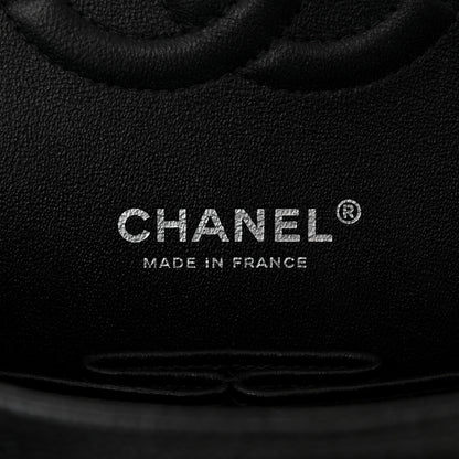 Chanel Iridescent Caviar Quilted Medium Double Flap Black 6 of 10