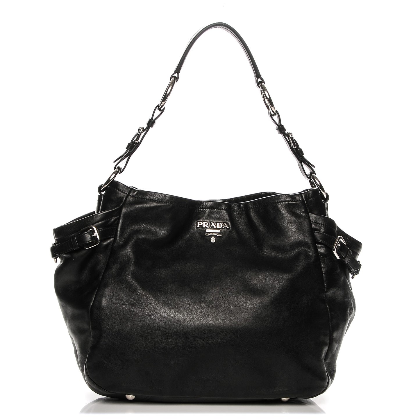 Soft Calf Hobo Nero Black