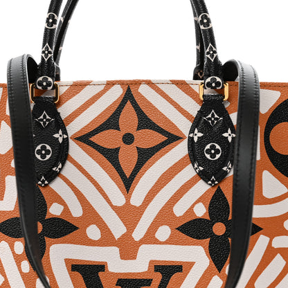 Louis Vuitton Monogram Giant Crafty Onthego GM Crème Caramel 8 of 14