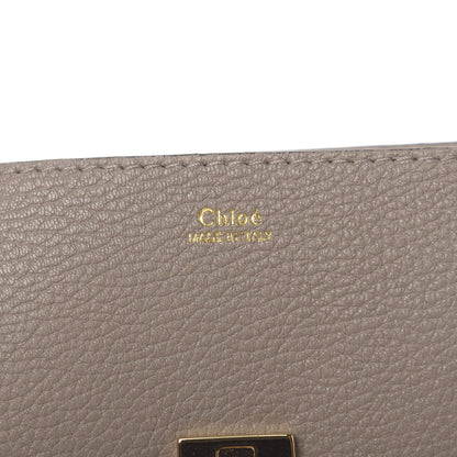 Chloe Grained Lambskin Drew Shoulder Bag Motty Grey 6 of 10
