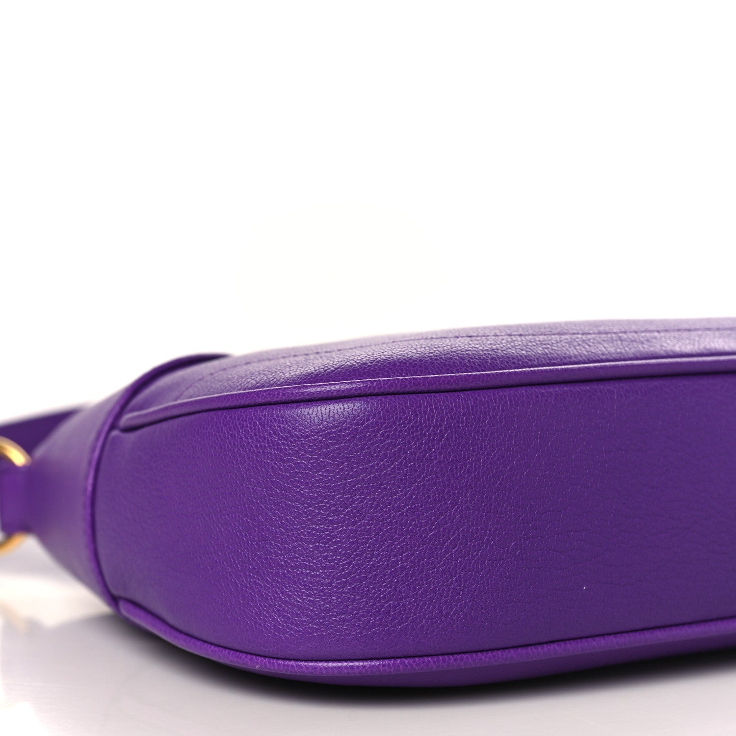 Gucci Goatskin Small Aphrodite Shoulder Bag Shine Purple 8 of 11