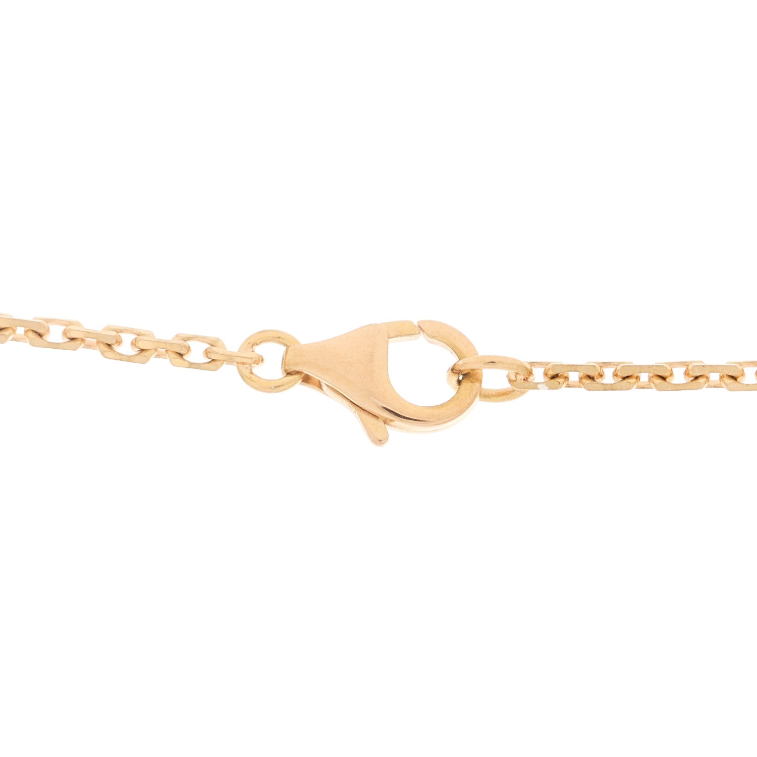 Cartier 18K Pink Gold 3 Diamonds LOVE Pendant Necklace 4 of 7