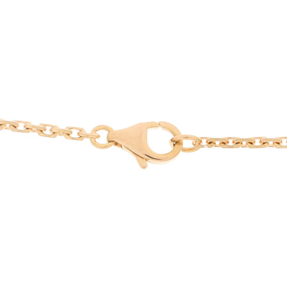 Cartier 18K Pink Gold 3 Diamonds LOVE Pendant Necklace 4 of 7