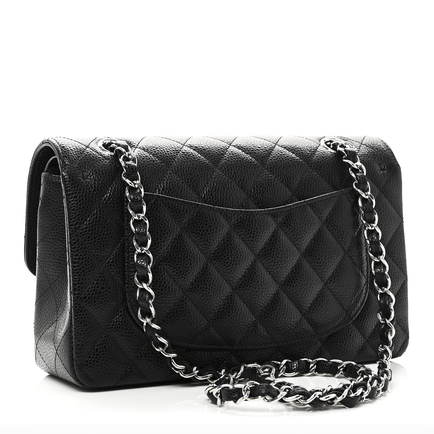 Chanel Caviar Quilted Small Double Flap Black 3 of 11