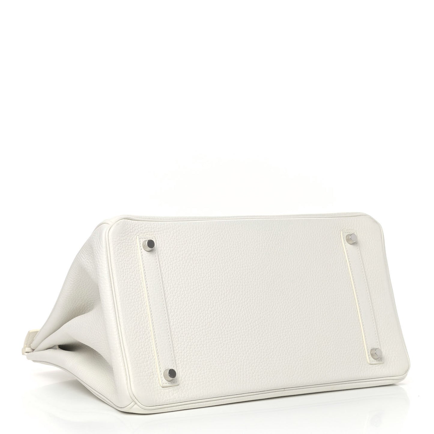 Taurillon Clemence Birkin 35 White