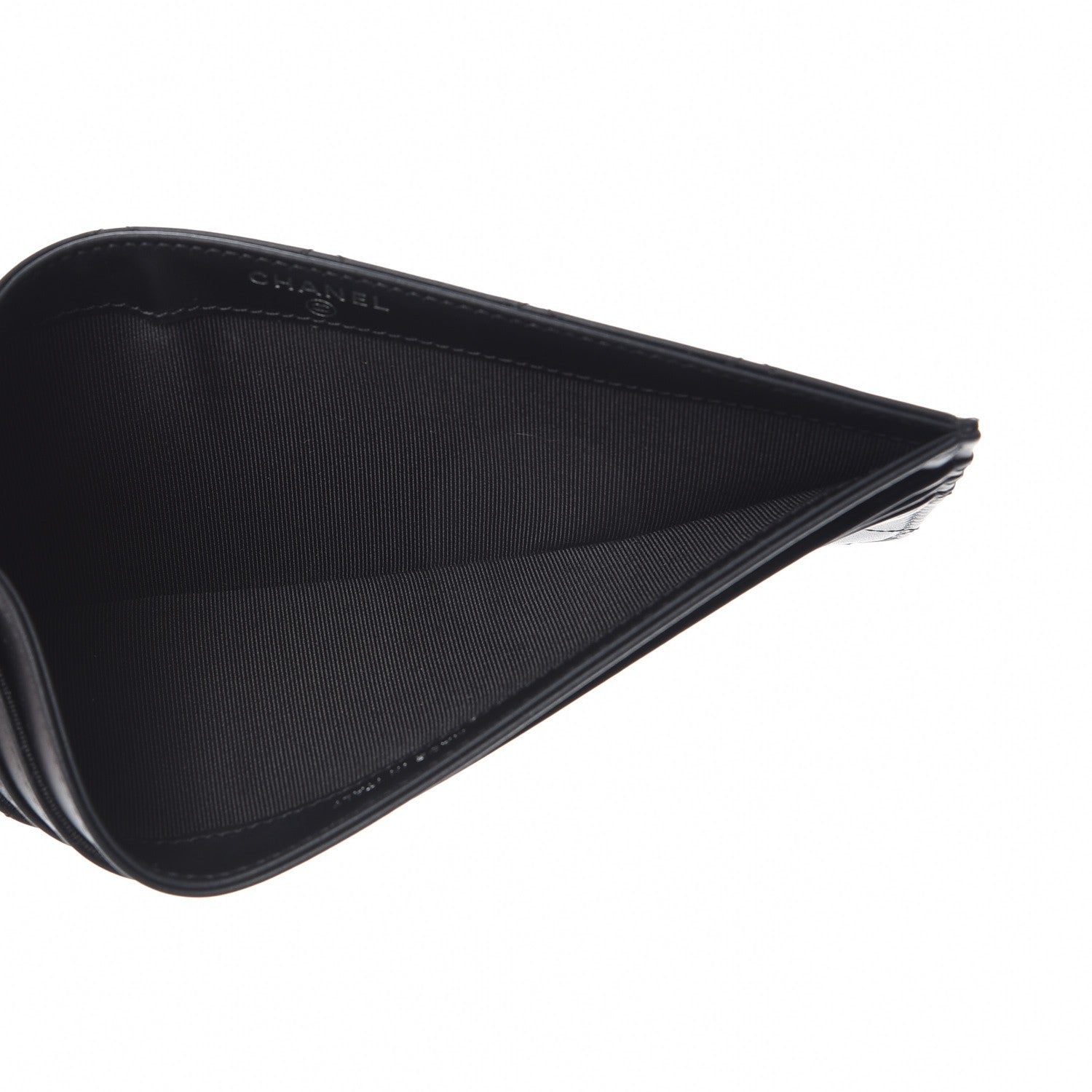 Chanel Caviar Quilted Travel Wallet Black 9 of 15