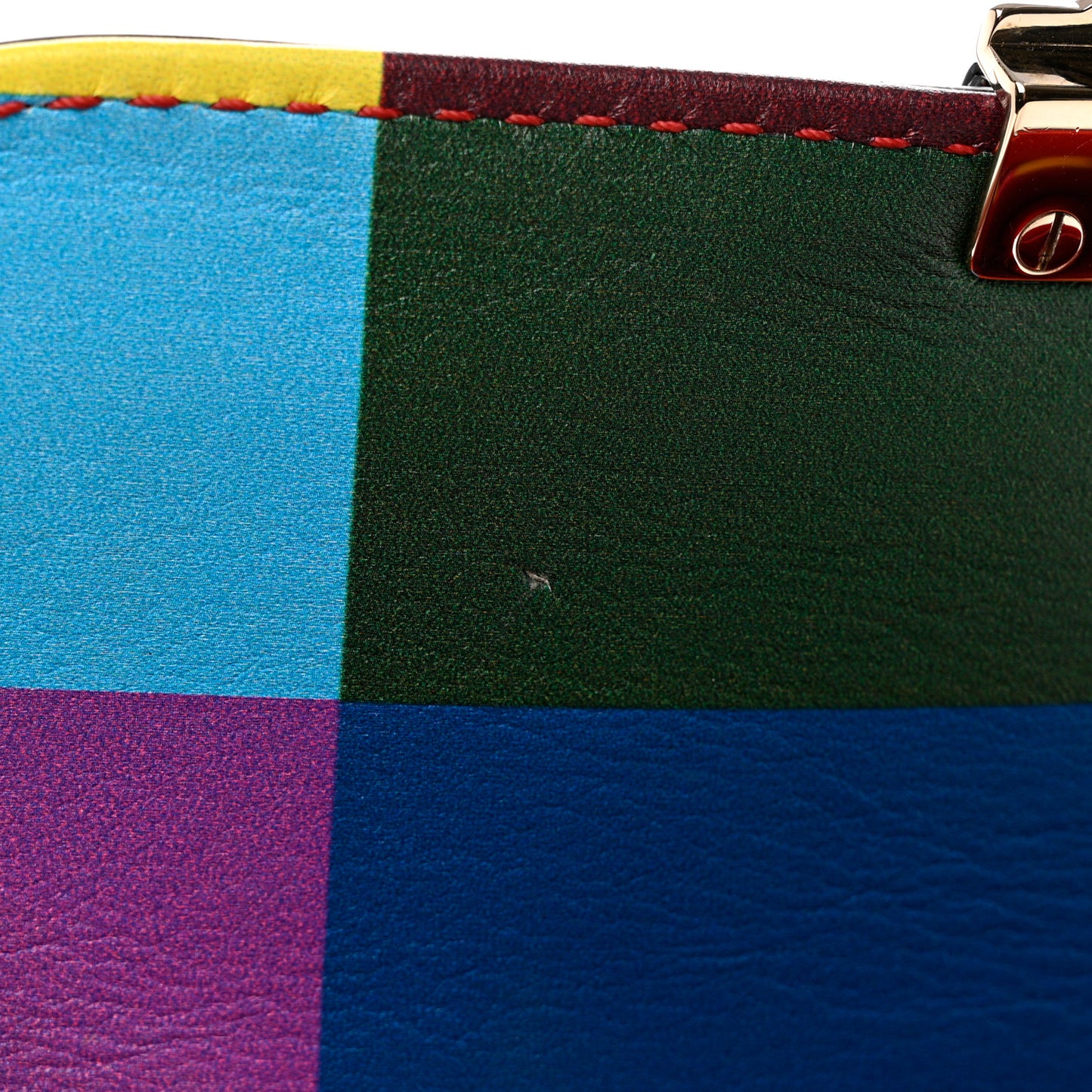Vitello 1973 Small Glam Lock Rockstud Flap Multicolor