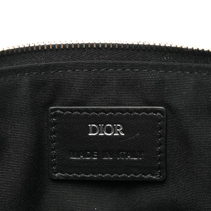 Christian Dior Canvas Cannage Zip Pouch Beige 6 of 6