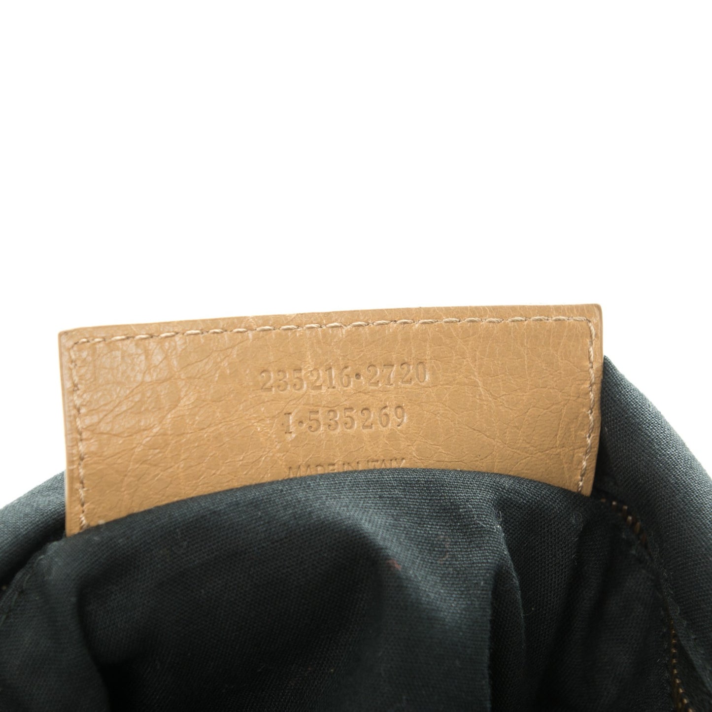 Agneau Classic Hardware Velo Beige Nougatine