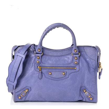 Balenciaga Agneau Giant 12 Gold Hardware City Mauve Light Mauve 1 of 12