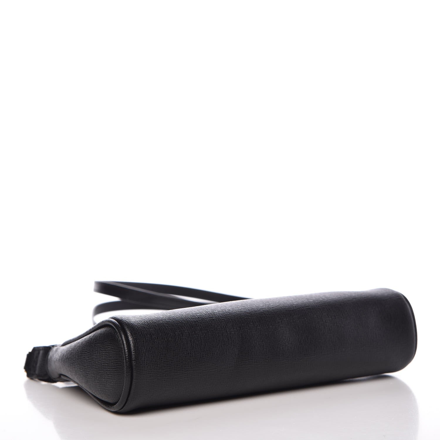 Fendi Vitello Elite Mini Pouch Crossbody Black 4 of 7