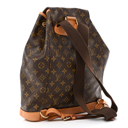 Louis Vuitton Monogram Montsouris GM Backpack 3 of 15