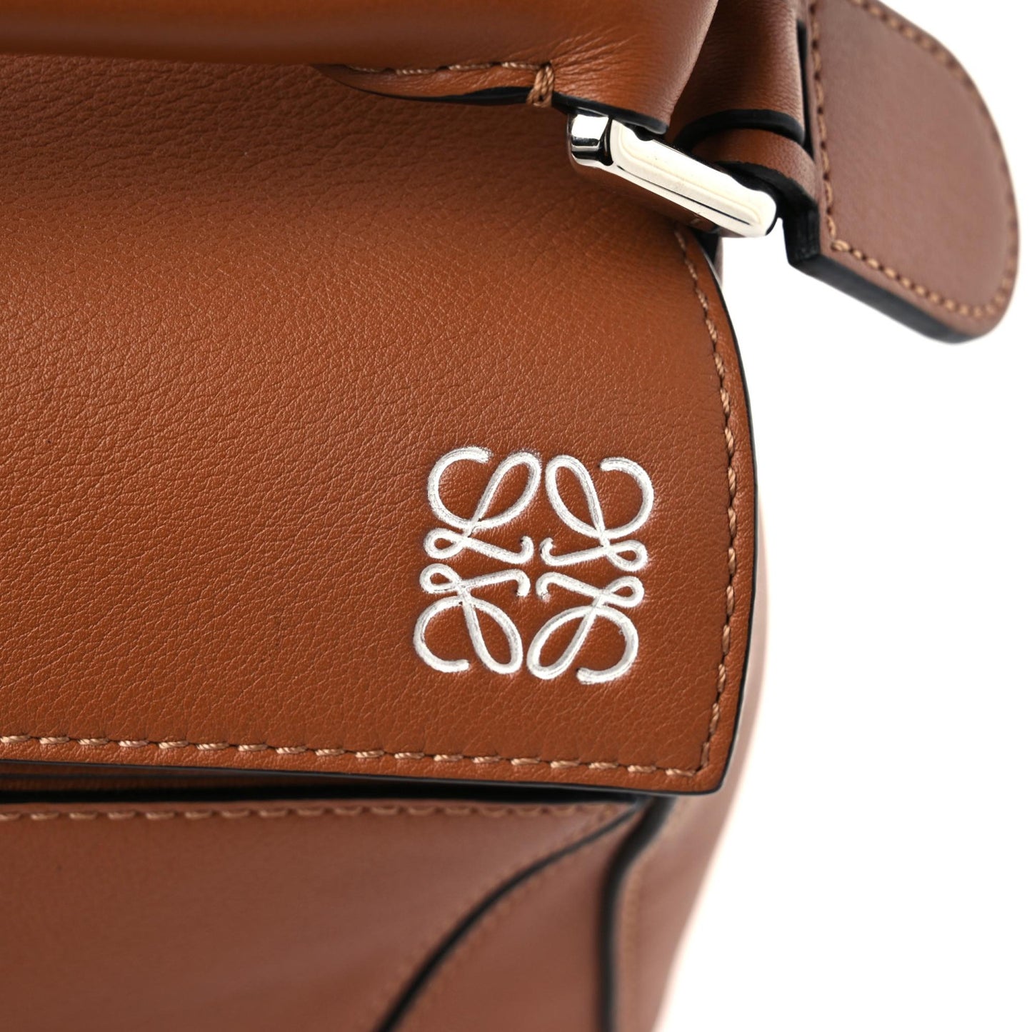 Calfskin Small Puzzle Bag Tan