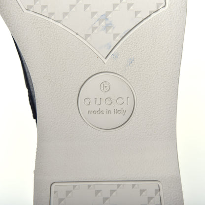 Gucci Calfskin Mens Delta Boat Loafer 10 Blue 8 of 8