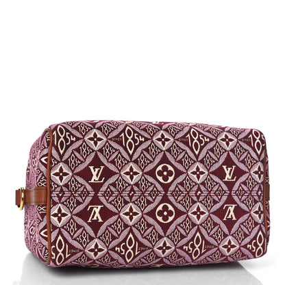 Louis Vuitton Jacquard Since 1854 Speedy Bandouliere 25 Bordeaux 4 of 8