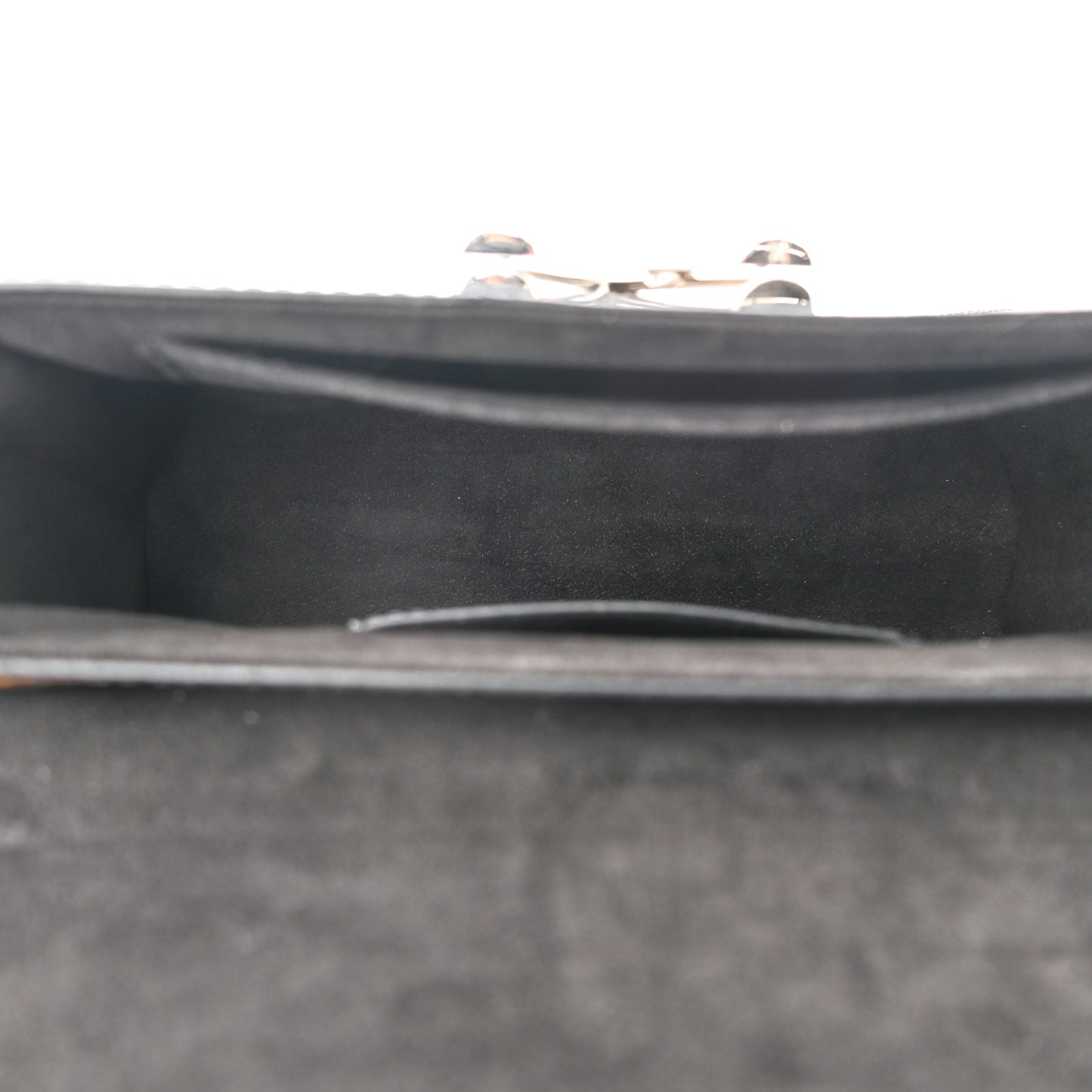 Calfskin Monogram Studded Twist Shoulder Bag MM