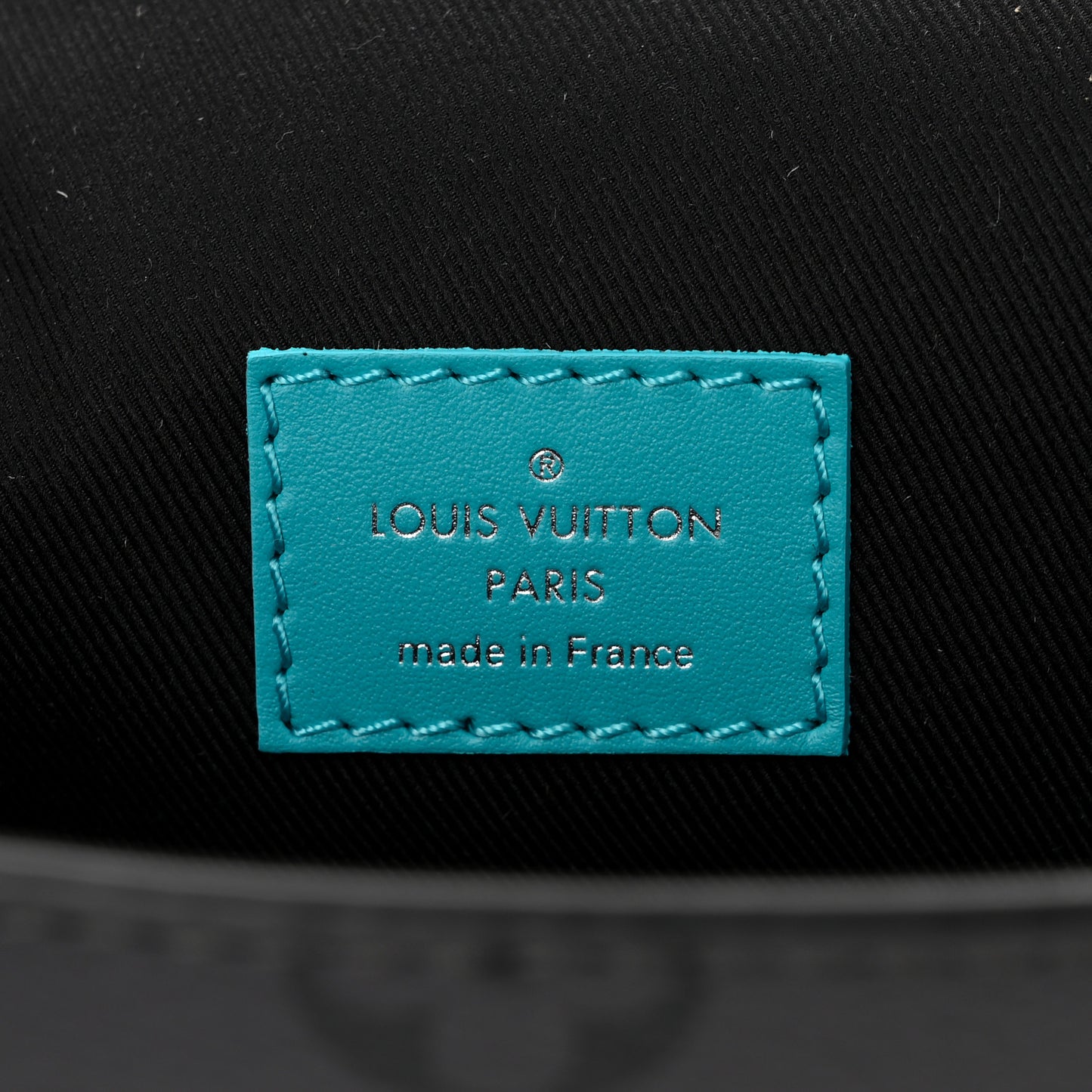 Monogram Gradient Steamer Wearable Wallet Turquoise