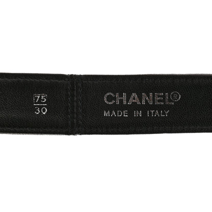 Chanel Calfskin Metal CC 31 Rue Cambon Belt 75 30 Black 4 of 5