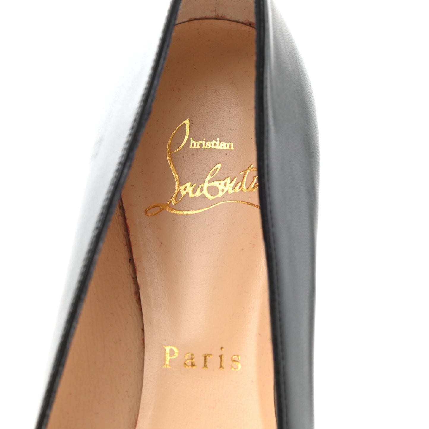 Shiny Nappa Eloise Flats 37.5 Black