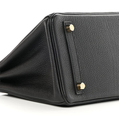 Hermes Togo Birkin 25 Black 9 of 11