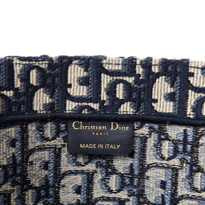 Christian Dior Oblique Medium Book Tote Blue Multicolor 8 of 10