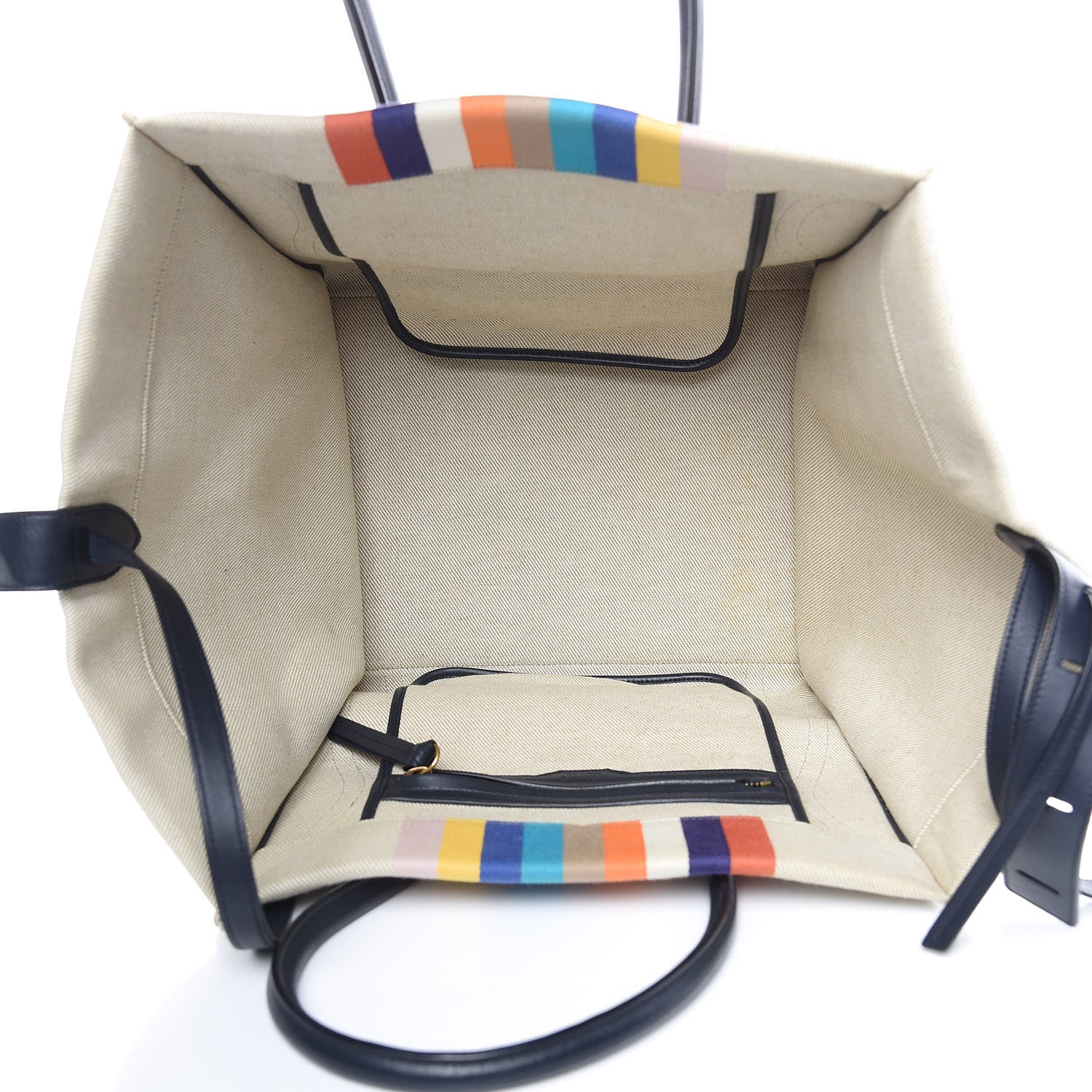 Celine Cotton Canvas Medium Phantom Luggage Multicolor 5 of 13
