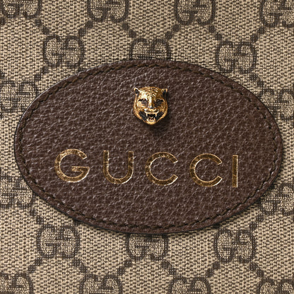 Gucci GG Supreme Monogram Web Neo Vintage Shoulder Bag Beige New Acero Crop 8 of 10