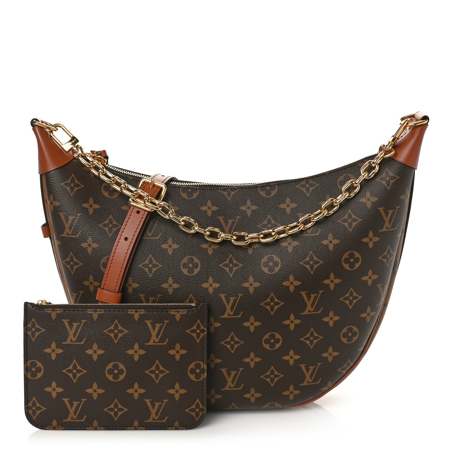 Louis Vuitton Reverse Monogram Loop Hobo 1 of 9