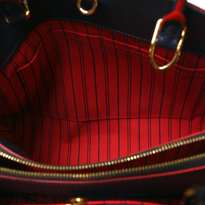 Louis Vuitton Empreinte Montaigne MM Marine Rouge 5 of 12