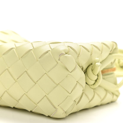 Bottega Veneta Nappa Intrecciato Mini Loop Camera Bag Lemon Washed 9 of 9