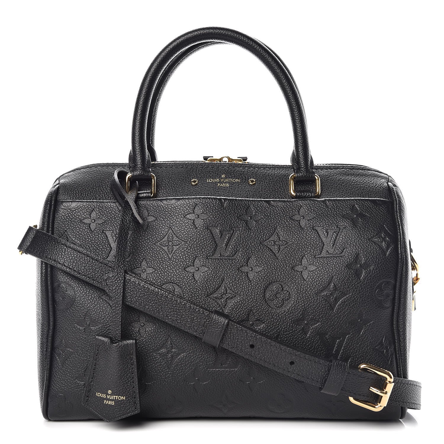 Louis Vuitton Empreinte Speedy Bandouliere 25 NM Black 1 of 10