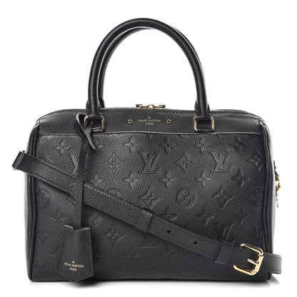 Louis Vuitton Empreinte Speedy Bandouliere 25 NM Black 1 of 10
