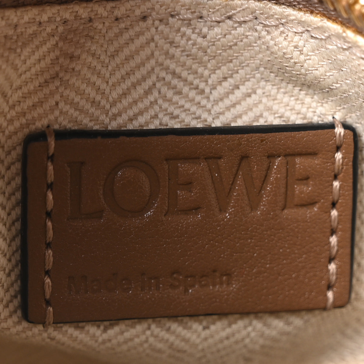 Grained Calfskin Small Puzzle Bag Sand Mink