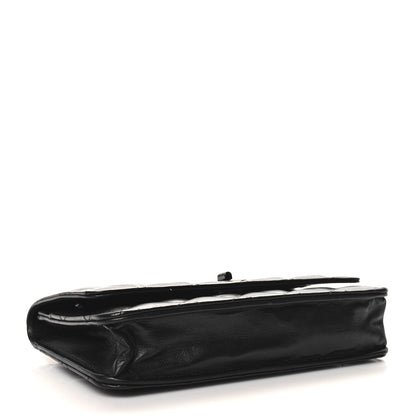 Chanel Aged Calfskin Quilted Reissue 2.55 Wallet On Chain WOC So Black 4 of 11