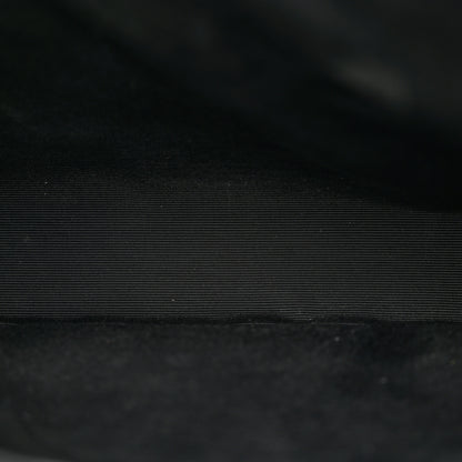 Saint Laurent Grain De Poudre Matelasse Chevron Monogram Shopping Bag Black 5 of 14